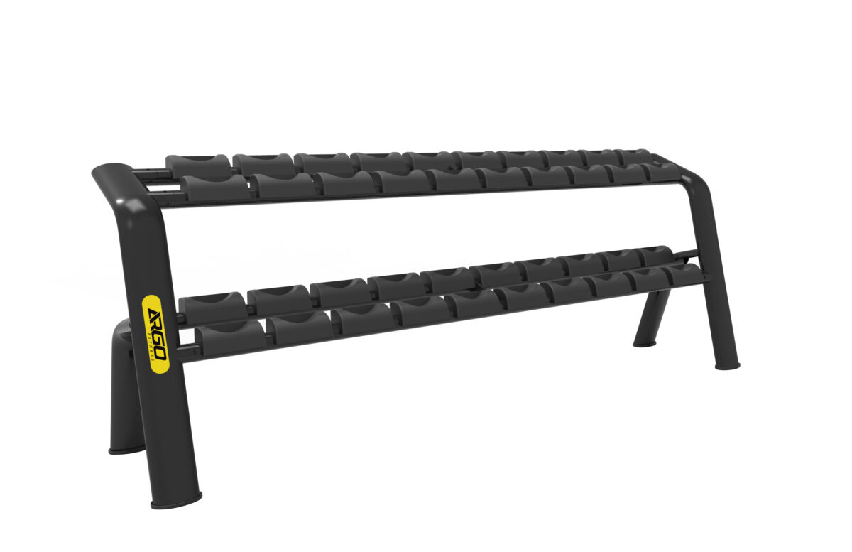 Dumbbell Rack Two Tier Series 6 - Argo Fitness ARGO Fitness Dumbbell rack 2 tier series 6