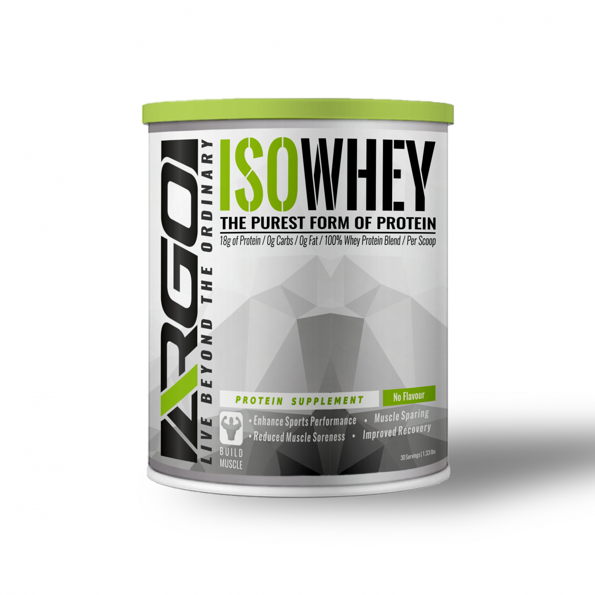 Isowhey Powder Milk Label - Argo Fitness ARGO Fitness Argo Fitness Iso Whey Photo