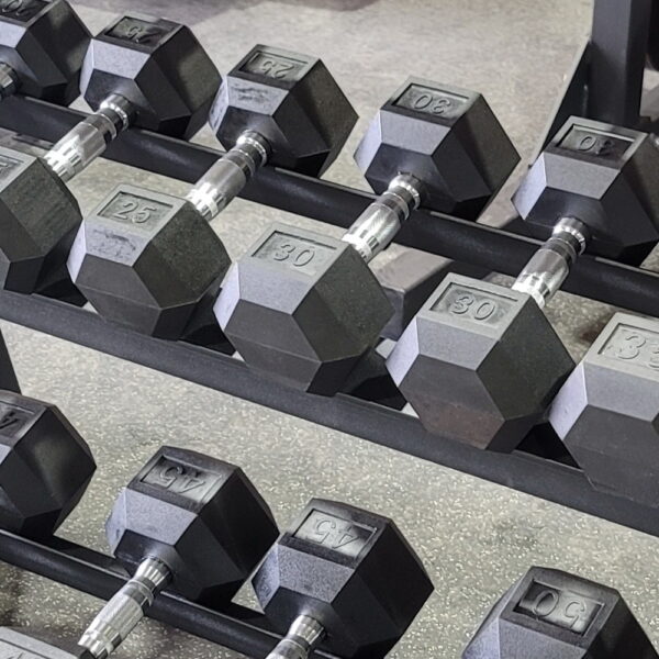 Argo Hex Dumbbell Set 4 - Argo Fitness ARGO Fitness ARGO fitness Rubber Hex Dumbbell AF SADH1 image