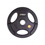 Argo Tri-grip Round Rubber Plate Af-sapr1 (fwp204) - Argo Fitness ARGO Fitness   ARGO Tri Grip Round Rubber Plate AF SAPR1 image