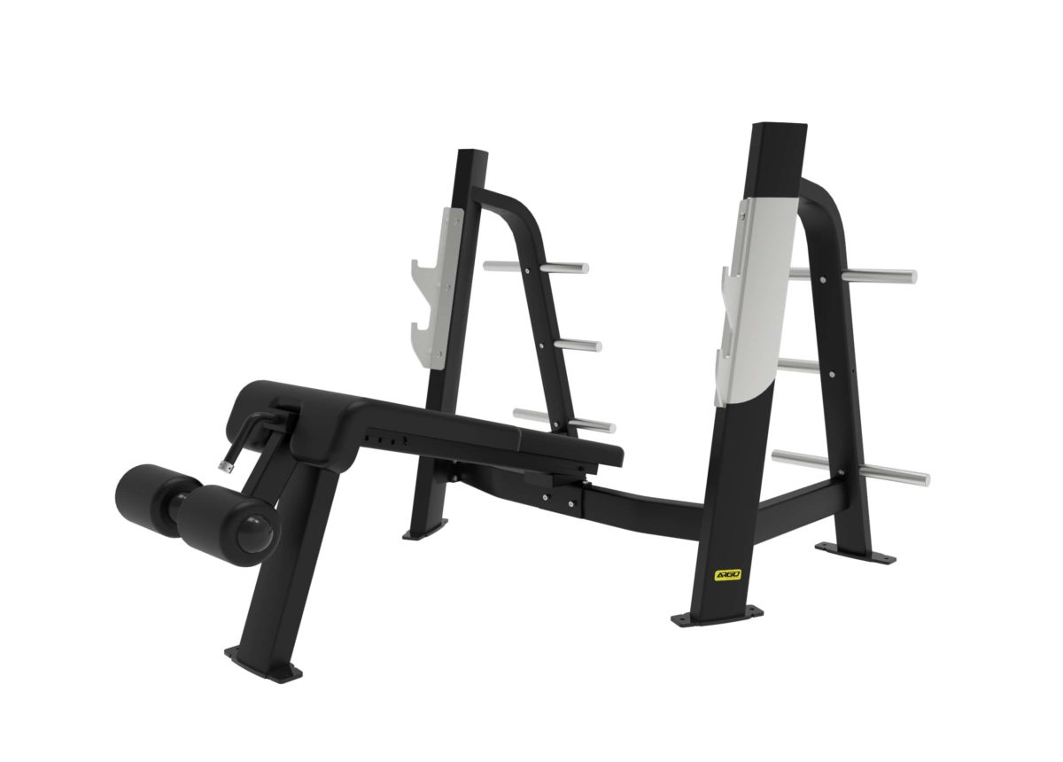 Olympic Decline Bench Press | Af-s5b07 - Argo Fitness ARGO Fitness Olympic Decline Bench Press | AF S5B07 image