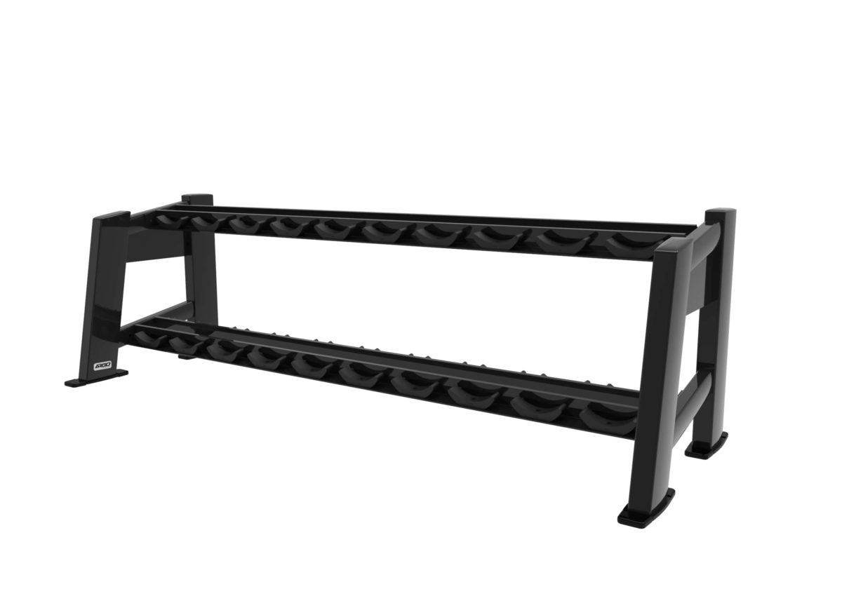 ARGO Fitness   Dumbbell Rack two Tier | AF S5B14 image