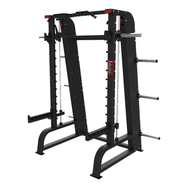 Smith machine plus squat rack image
