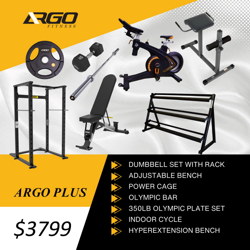 ARGO Fitness ARGO Fitness ARGO Fitness Plus Home Gym Package