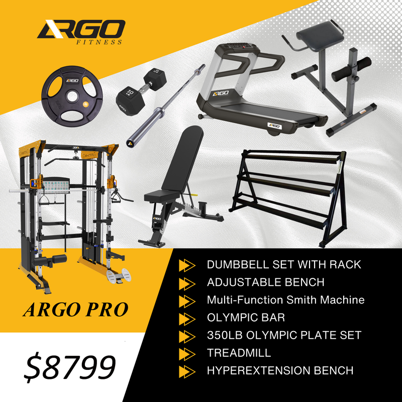 ARGO Fitness ARGO Fitness ARGO Fitness Pro Home Gym Package