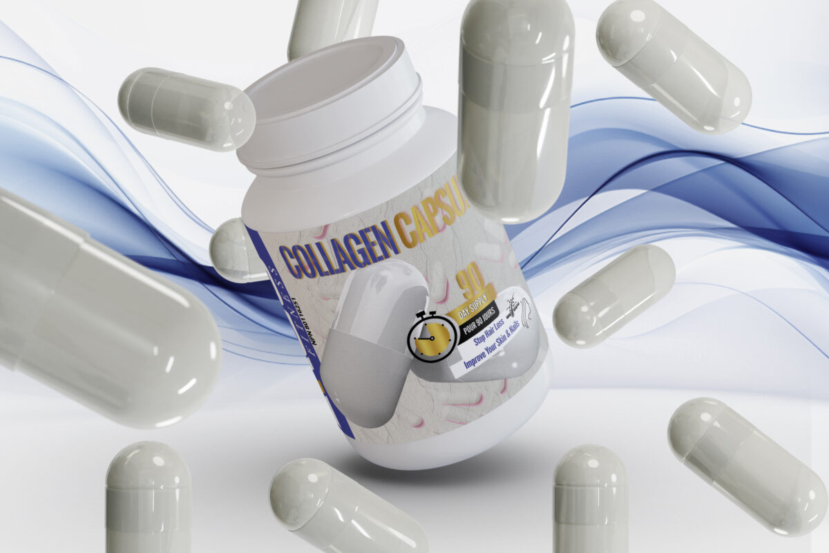 ARGO Fitness   COLLAGEN HEALTH WELLNESS CAPSULE mockup 2 image
