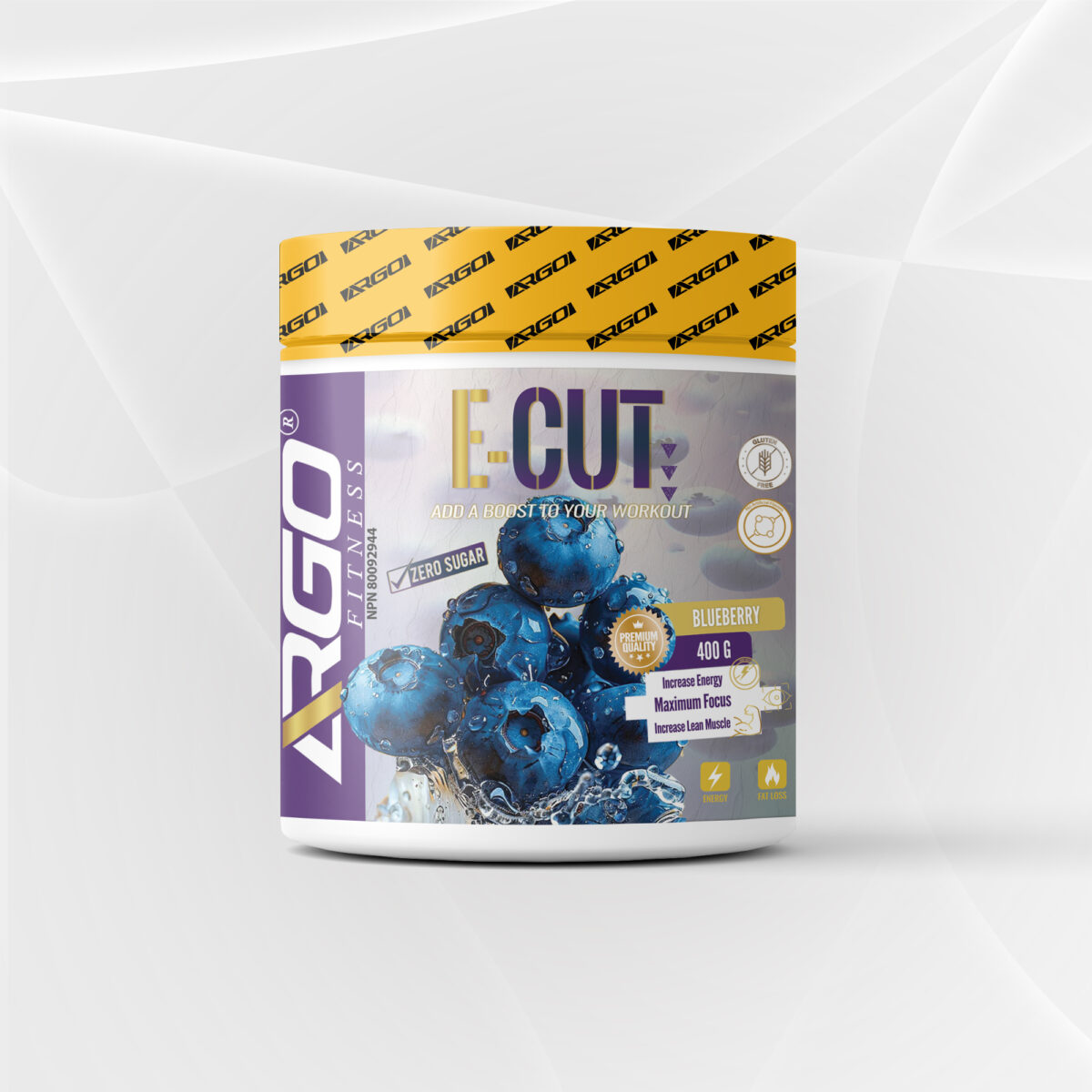 ARGO Fitness   BCAA BRANCHED CHAIN AMINO ACIDS mockup image