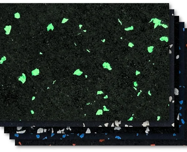 Rubber Floor Mat Roll Speckle - Argo Fitness ARGO Fitness   Rubber Floor Mat Roll Speckle