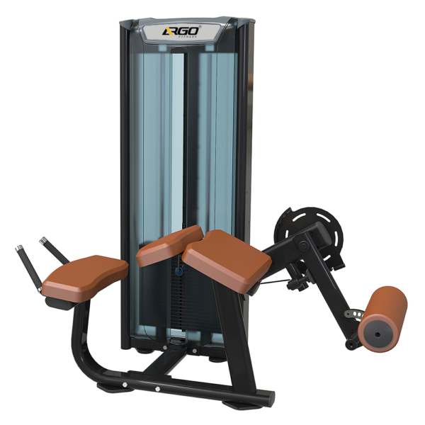 Prone leg curl gym equipment image