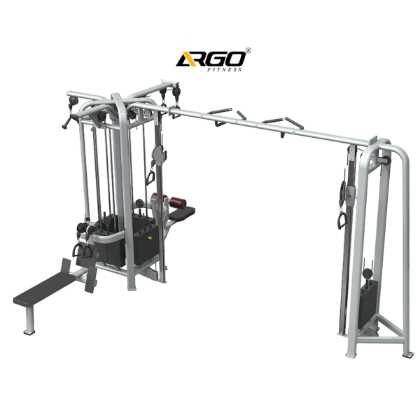 Multi gym station 5-station gym equipment image
