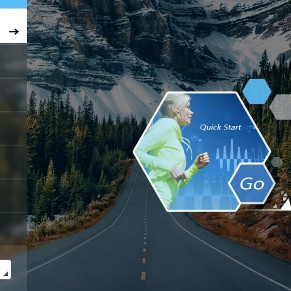 Android Treadmill touchscreen console image