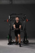 ARGO Fitness   ARGO Multi Functional Smith Machine with Dual Adjustable Pulley and Weight Stack