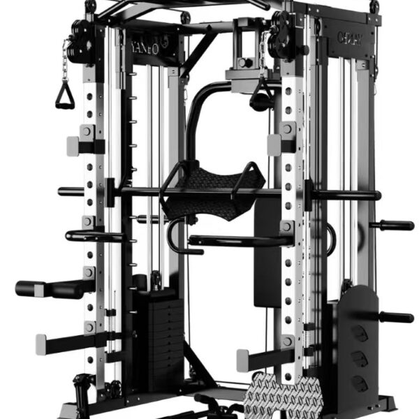 ARGO Multi Functional Smith Machine with Dual Adjustable Pulley and Weight Stack