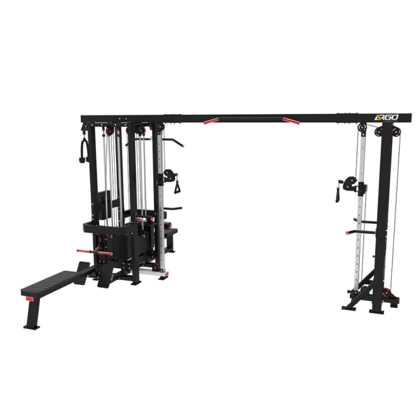 ARGO Fitness AF-S8W43 commercial 5 station multi gym image
