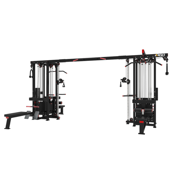 Commercial 8 station multi gym machine image